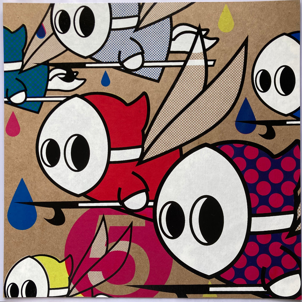 swarm of beezos print