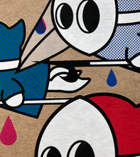 Load image into Gallery viewer, swarm of beezos print
